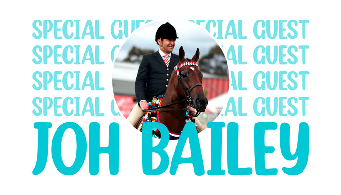 Joh Bailey, Celebrity Stylist on connections from horses to hairdressing - it's small world!